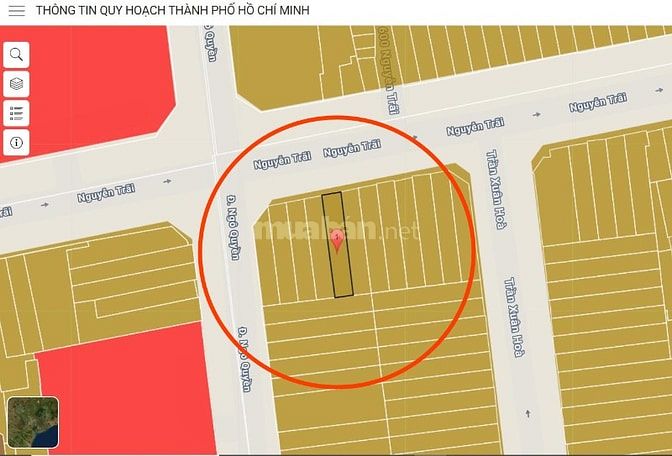 BÁN NHÀ MẶT TIỀN : 597 NGUYỄN TRÃI - P. 7 - Q. 5 - TPHCM