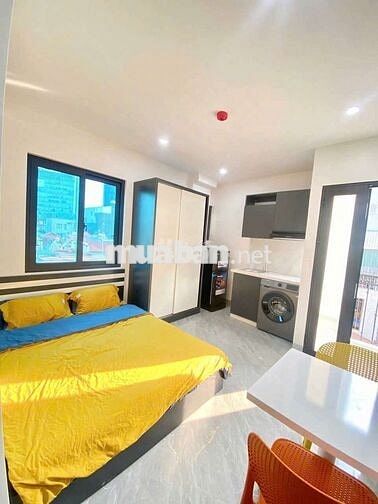 Căn hộ Studio 25-28m2 Full đồ máy giặt riêng, ban công tại Cầu Giấy