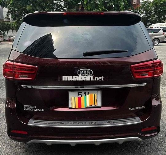 Kia Sedona 2019 Full dầu - màu đỏ
