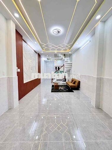🏡HẺM 6M THÔNG–NHÀ 3 TẦNG MỚI ĐẸP –52M²(4x13) –SÁT CHỢ GÒ XOÀI– CHỈ  5.