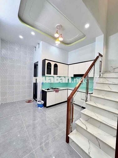 🏡HẺM 6M THÔNG–NHÀ 3 TẦNG MỚI ĐẸP –52M²(4x13) –SÁT CHỢ GÒ XOÀI– CHỈ  5.