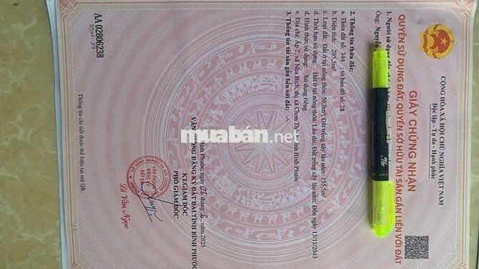 Đất Gần Khu Hành Chính Chơn Thành, Bình Phước