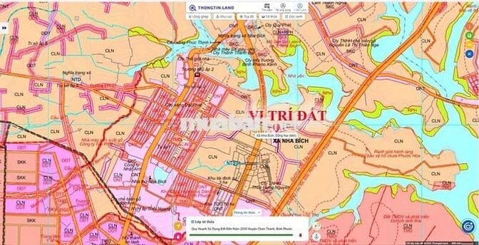 Đất Gần Khu Hành Chính Chơn Thành, Bình Phước