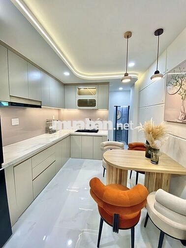 NHÀ ĐẸP 4 TẦNG BTCT, FULL NỘI THẤT, P12,(AN HỘI TÂY) VND: 4.630 TỶ TL
