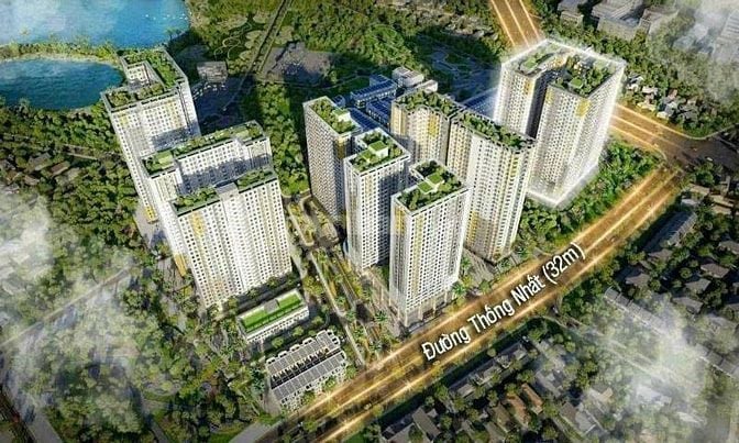 bán gấp căn hộ 61m vuông ngay giữa lòng dĩ an, mặt tiền thống nhất
