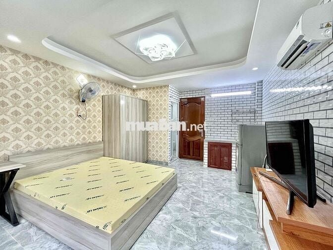 CHDV BANCOL - CỬA SỔ FULL NT TIVI MÁY GIẶT RIÊNG ĐƯỜNG PHẠM VĂN CHIÊU