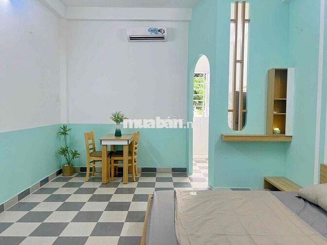 🏠 1PN Tách bếp cửa sổ trời - 35m2 - Khu Bảy Hiền / Trống sẵn