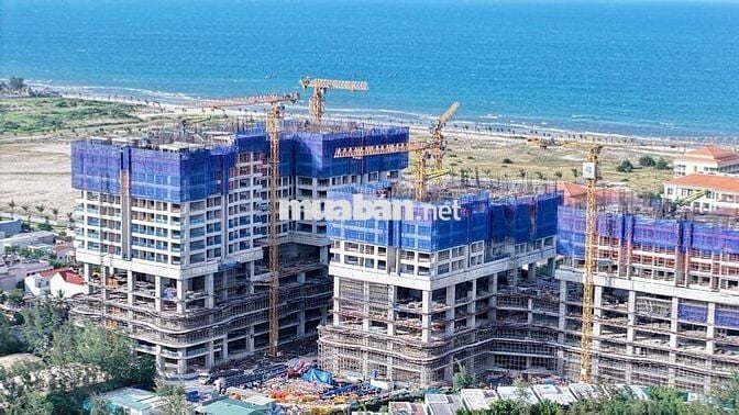 Căn hộ trực diện Biển Mỹ Khê 2pn tầng cao ngay bên sân Golf BRG