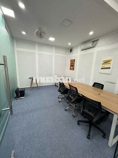 Thuê văn phòng Ung Văn Khiêm Bình Thạnh 80m², full nội thất giá 16tr