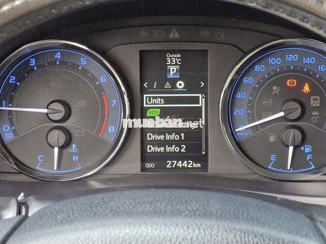Toyota Altis 2019 1.8G CVT - 27000 km