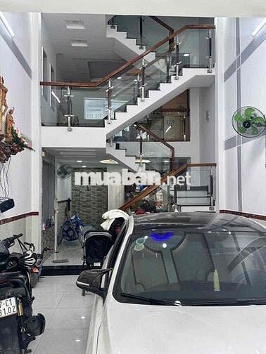 Nhà 2 Lầu Tx25 3Pn 3Wc Hẻm 7m Xe Hơi Đậu Cửa