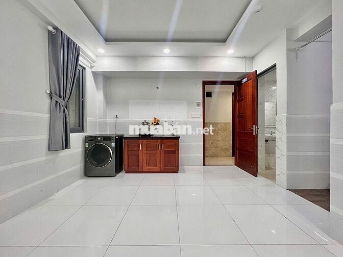 CĂN HỘ 1 PHÒNG NGỦ FULL NỘI THẤT CỬA SỔ THOÁNG CÓ MÁY GIẶT RIÊNG