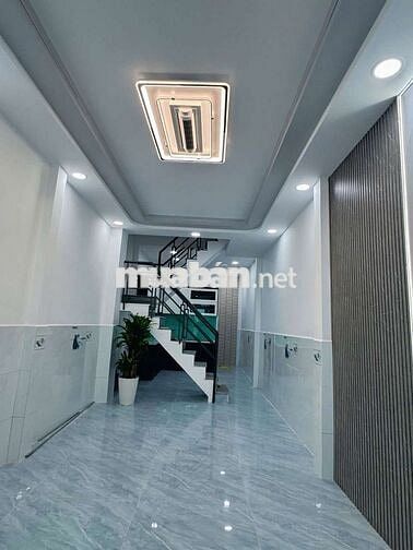BÁN NHÀ TÂN PHÚ – GIÁ CHỈ 4,38 TỶ – NHÀ MỚI, HẺM 4M, 3PN