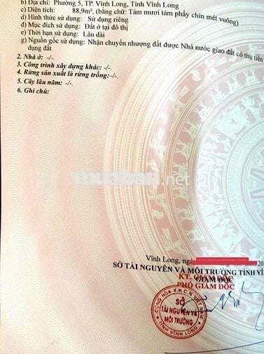 BÁN NỀN GẦN VÒNG XOAY SỐ 2 -  KĐT MINH LINH - PHƯỜNG THANH ĐỨC -  VL