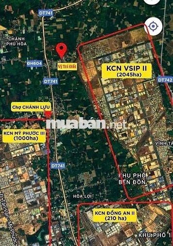 Chính chủ cần bán lô đất Chánh Phú Hoà giá tốt