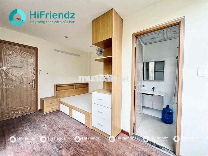 CHO THUÊ CĂN HỘ CÓ BAN CÔNG RỘNG Ở GẦN QUẬN 1 BÌNH THẠNH FULL NỘI THẤT