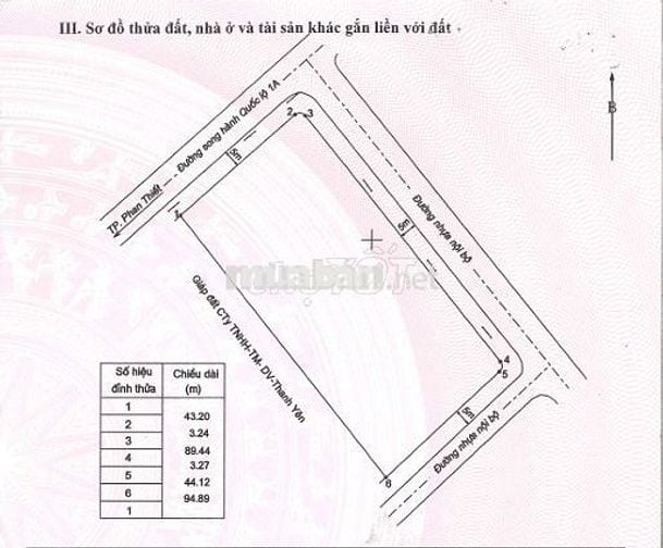 Bán hoặc cho thuê đất Bình Thuận