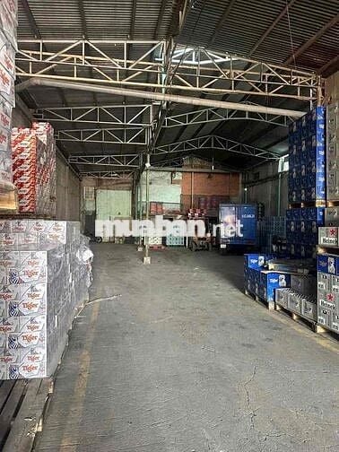 Cho thuê kho xưởng (600m2), hệ thống PCCC, điện 3Fa, Gần KCN Amata.