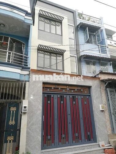 cho thuê nhà đường số 8 bhh, bt, dt. 4x15m 1 trệt 3 lầu 4pn 3wc