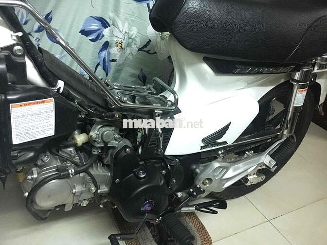 Honda Dream kiểng Cọp màu Trắng Sport, 2 thắng đĩa