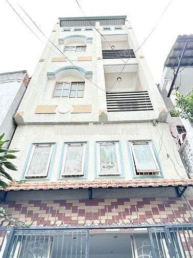 2 mặt tiền hẻm 4m Cao Thắng Phú Nhuận 5 tầng nhà cũ tiện xây mới