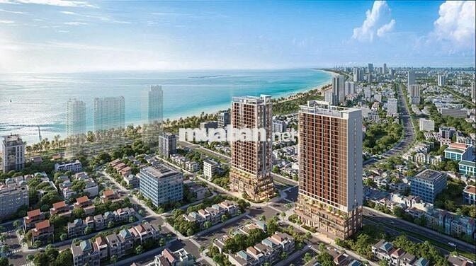 Căn Hộ Trực Diện Biển 1PN+1 View Biển Thành Phố + Hướng Đông Nam