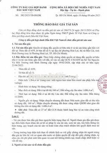 BĐS phường Hoà Lợi, Bến Cát, Bình Dương (nay là Phường Hoà Lợi, TPHCM)