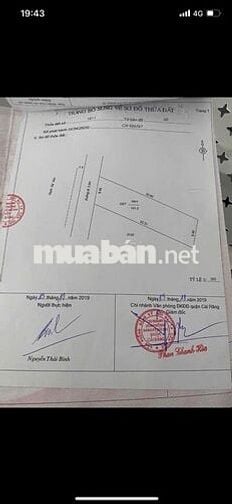 Bán nền lộ oto đấu nối vào đường huỳnh thị nở giá 1,5 tỷ