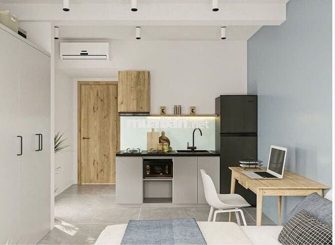 Chính chủ cho thuê Studio Bancol cửa sổ 25m2 Full nội thất mới