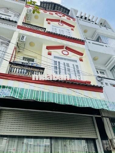 NHÀ 4 TẦNG - 56M2 - 5 PN - HẺM ÔTÔ HUỲNH TẤN PHÁT- PHÚ THUẬN - QUẬN 7