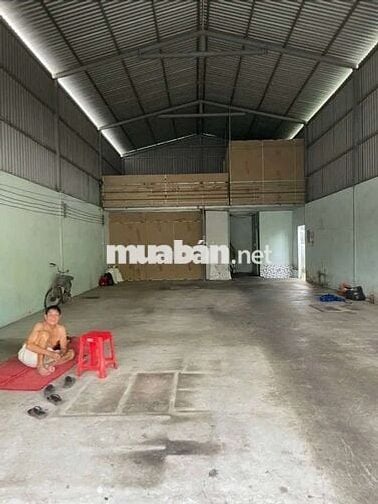 CHO THUÊ KHO,XƯỞNG 380M² Đ XE CÔNG 40F, GẦN EON TÂN PHÚ