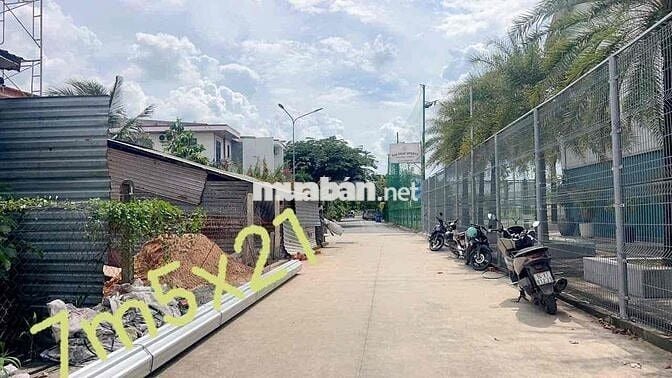 ĐẤT MẶT TIỀN 42 NGANG 7.5mx21m
