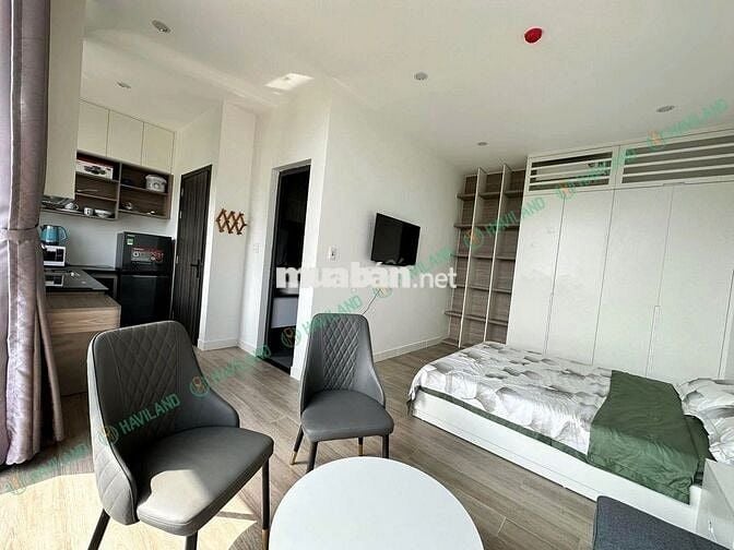 CĂN HỘ STUDIO VỚI BAN CÔNG SIÊU RỘNG KHU VỰC HẢI CHÂU
