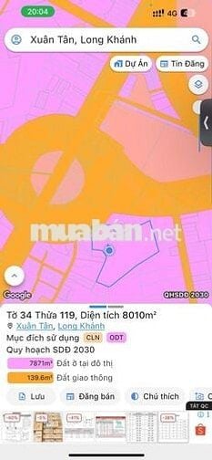 🏡CƠ HỘI ĐẦU TƯ HIẾM CÓ – 8.010m² ODT– TÂN PHONG - HÀNG GÒN- ĐỒNG NAI🏡