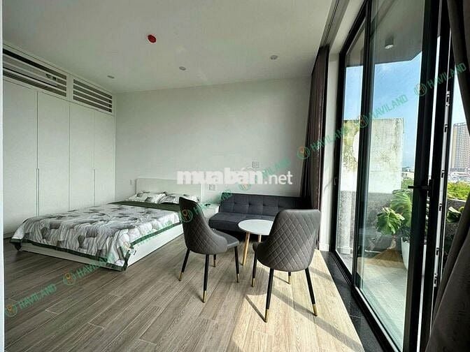 CĂN HỘ STUDIO VỚI BAN CÔNG SIÊU RỘNG KHU VỰC HẢI CHÂU
