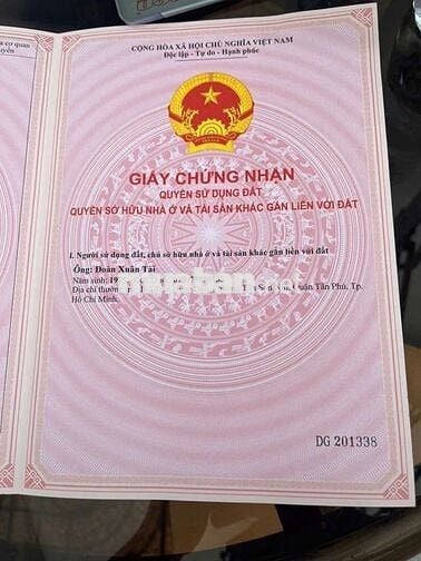 HÀNG MỚI VỀ ĐẤT FULL THỔ CƯ – VỊ TRÍ ĐẸP BÌNH TRỊ ĐÔNG