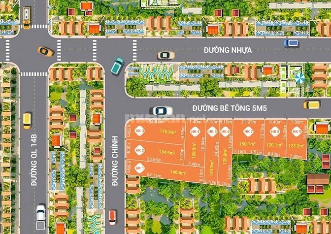 10 LÔ LIỀN KỀ HOÀ VANG - SÁT QUỐC LỘ 14B - VỊ TRÍ HIẾM CÓ CHỈ 1TYXX/ỀN