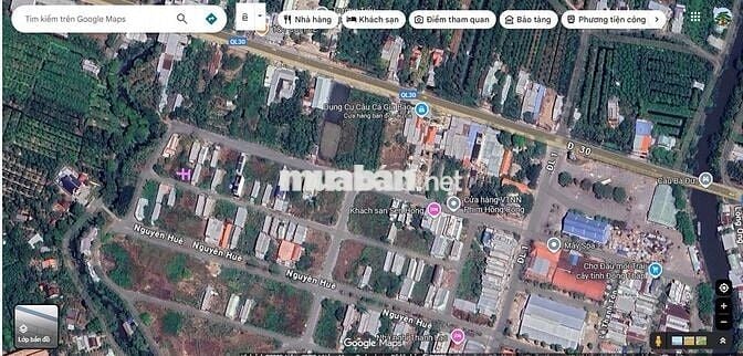 Đất thổ cư, ở KDC chợ Đầu mối Mỹ Hiệp Tỉnh Đồng Tháp