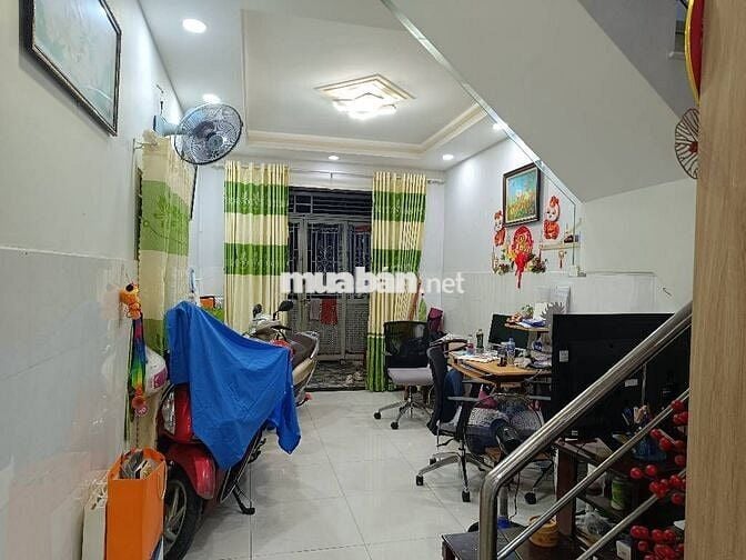 BÁN NHÀ HẺM XE HƠI QUẬN 7 FULL NT