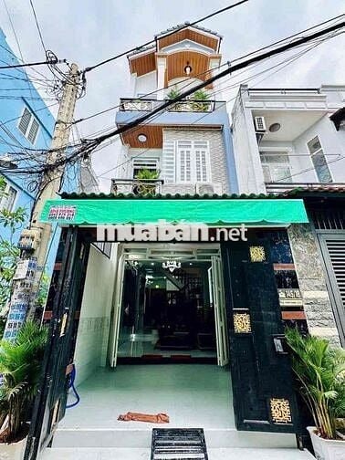NHÀ 2 MẶT TIỀN MỚI TINH,SẠCH SẼ ,FULL NỘI THẤT XỊN XÒ,HẺM 5m