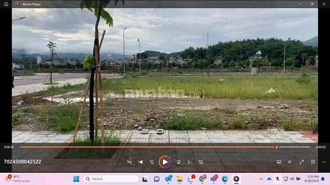 Đất chia lô, khu TDC phường Him Lam ( nay là phường ĐIện BIên Phủ ) 