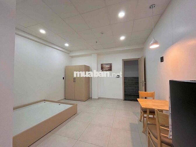 STUDIO CỬA SỔ SÁNG THOÁNG SẴN NỘI THẤT, CÓ THANG MÁY NGAY THỐNG NHẤT