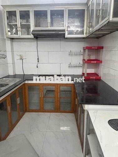 cho thuê nhà 1261 lê đức thọ p13 (4x13) trệt , lầu , 3pn , 2wc mới ken