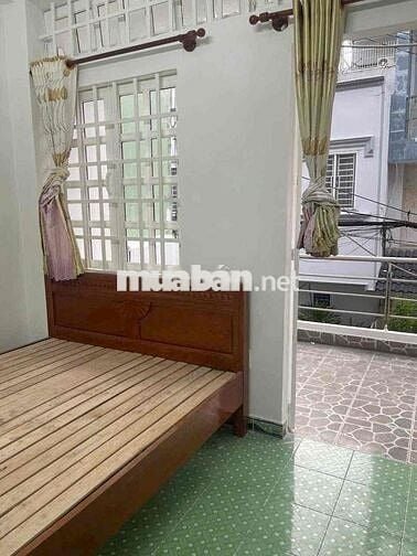 cho thuê nhà 1261 lê đức thọ p13 (4x13) trệt , lầu , 3pn , 2wc mới ken