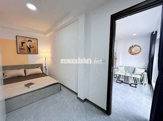 Căn hộ 1n1k 40m2 Full đồ cao cấp. Máy giặt Xịn sò ban công siêu thoáng