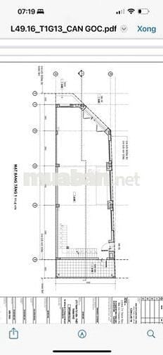 CHO THUÊ GÓC 2MT ĐƯỜNG SỐ 3 CITILAND 6.5X20 NỞ HẬU
