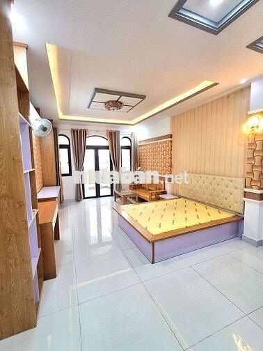 Chính chủ cho thuê chdv 45m2 full nội thất ban công Phan Huy Ích