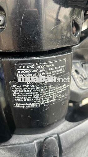 honda vison zin mộc chính chủ