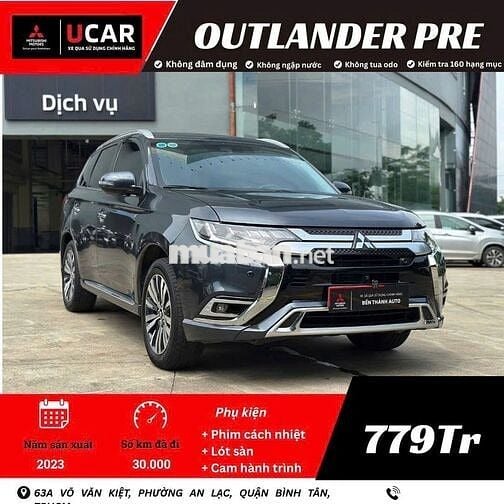Mitsubishi Outlander Pre 2023 màu đen-30000km