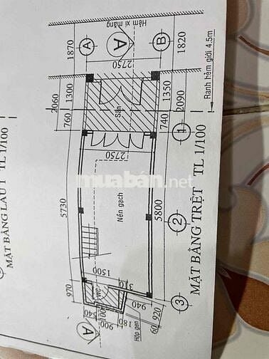 Chính chủ Bán nhà mt hẽm 140 Lê Quốc Hưng q4 hcm 1 trệt 2 lầu 2pn3wc